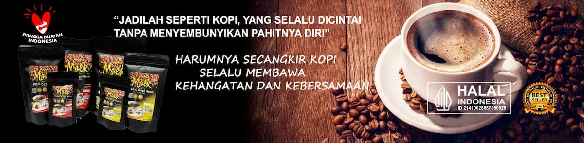 Nikmatnya secangkir kopi Moek
